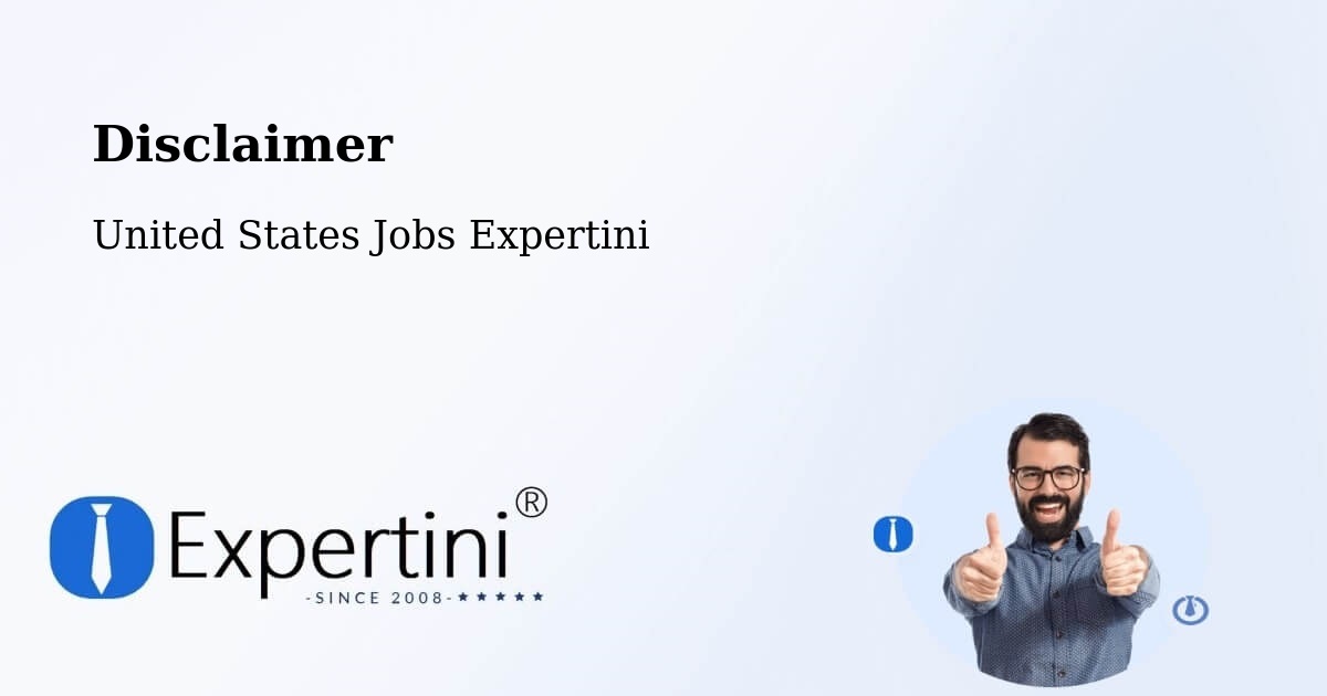 Disclaimer – Bellview - United States Jobs Expertini
