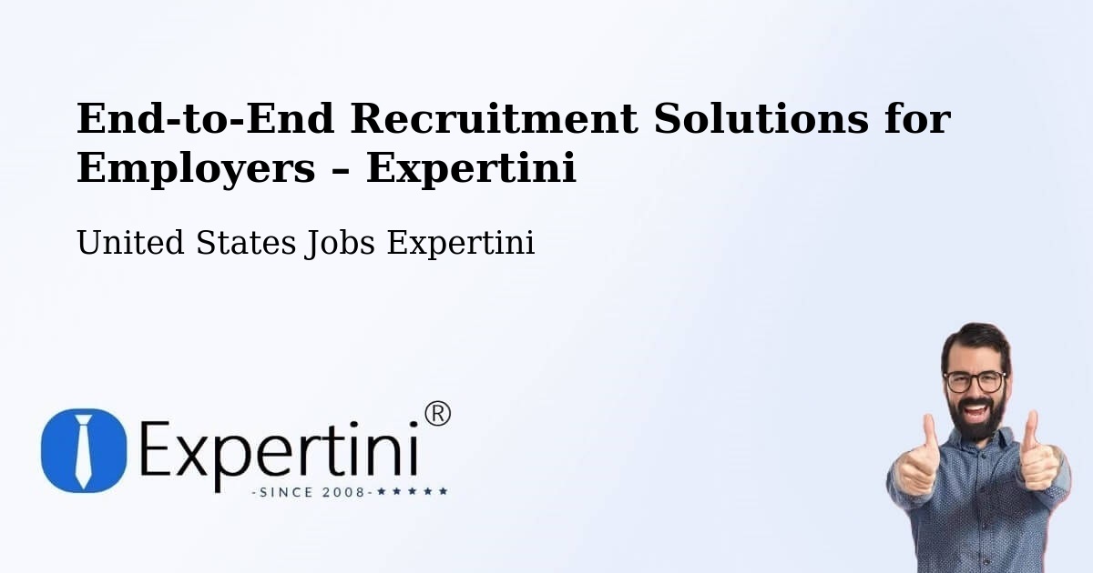 Recruitment Solutions for Employers – Bellview - Bellview, United States Jobs Expertini