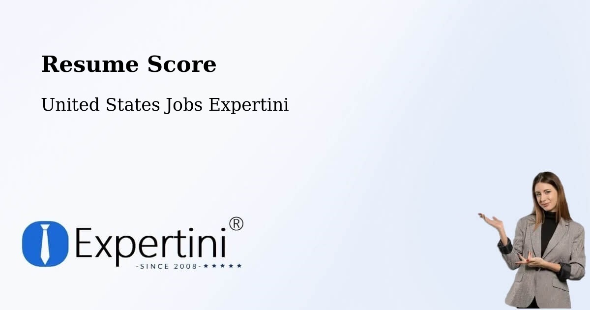 Resume Score & Job Description Match Tool – Bellview - United States Jobs Expertini