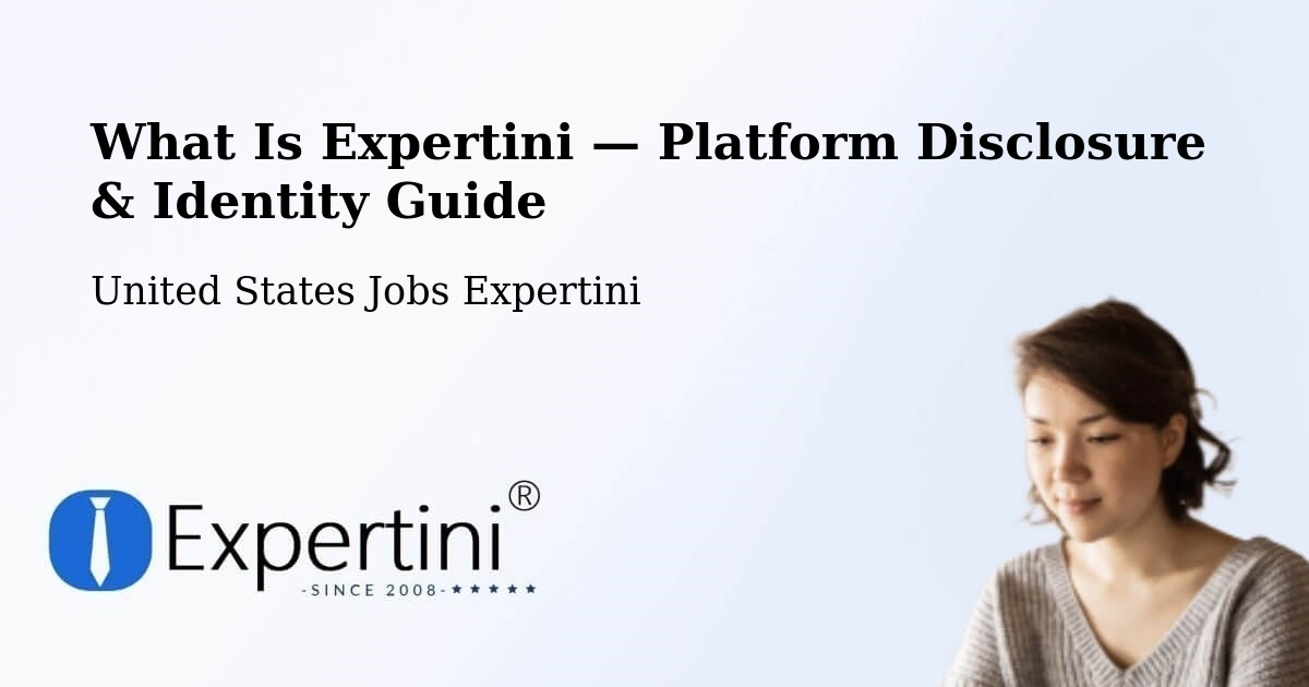 What Is Expertini — Platform Disclosure & Identity Guide – Bellview